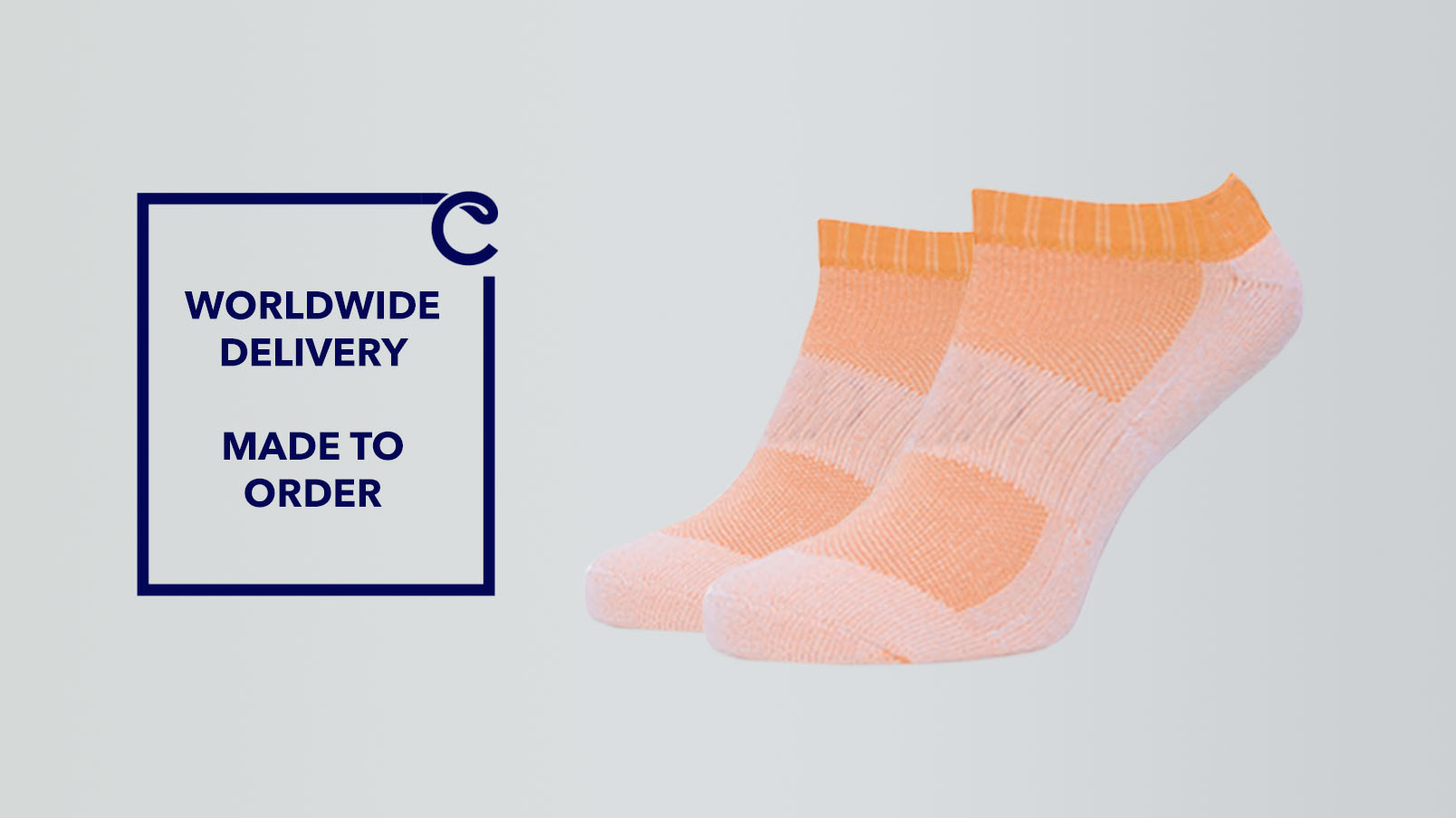 CLIFTON Wave Custom Ankle Socks
